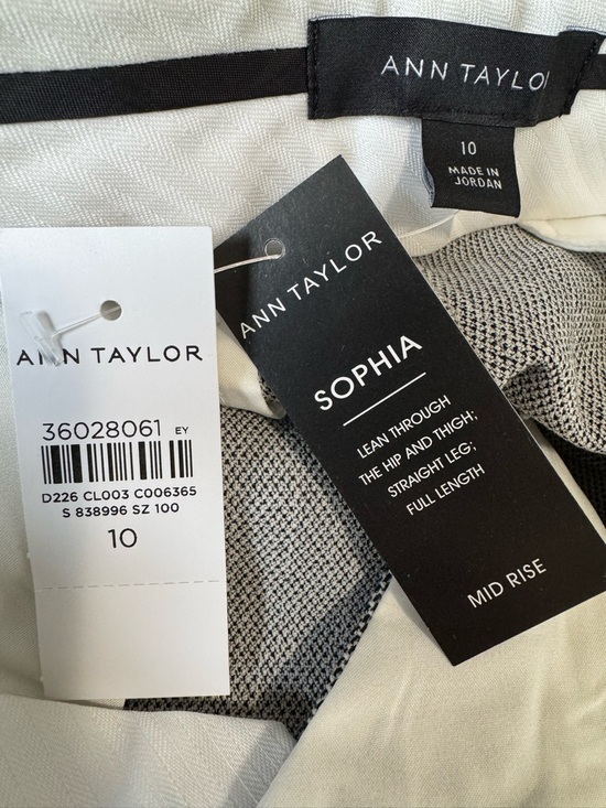 Ann Taylor NWT Sophia Straight Leg Trousers